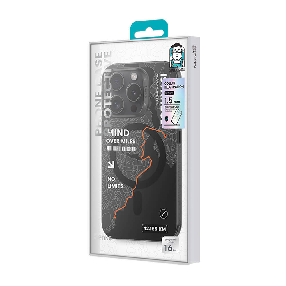 Benks City Serisi iPhone 16 Pro Max M-safe Şarj Özellikli Kılıf
