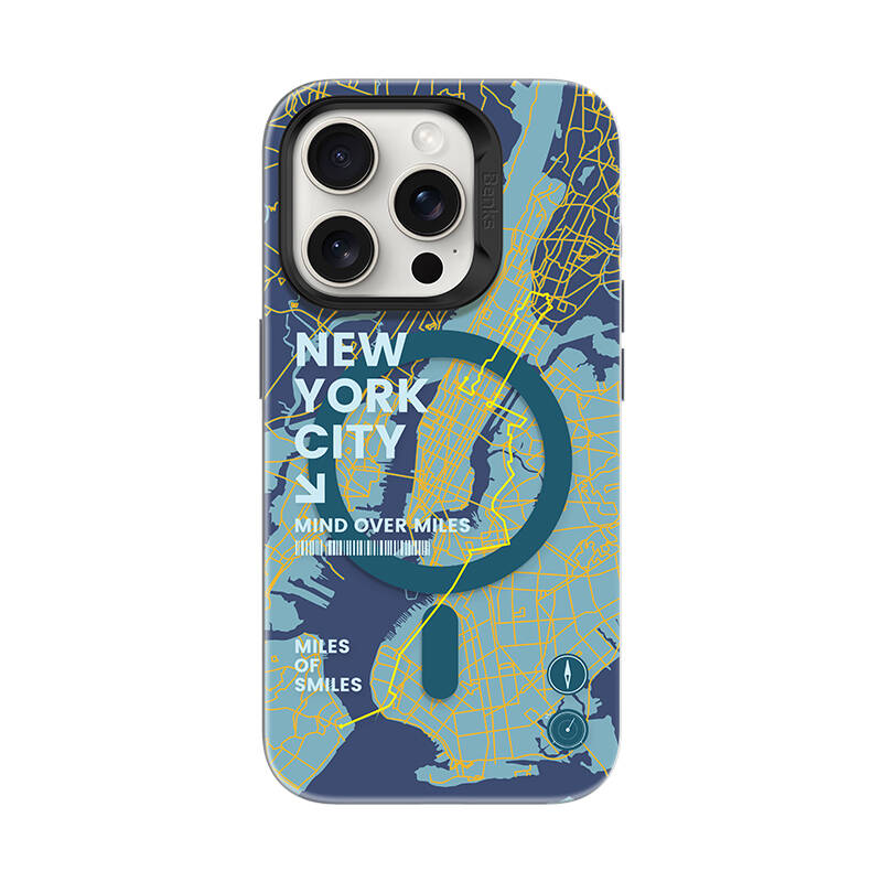 Benks City Serisi iPhone 16 Pro Max M-safe Şarj Özellikli Kılıf