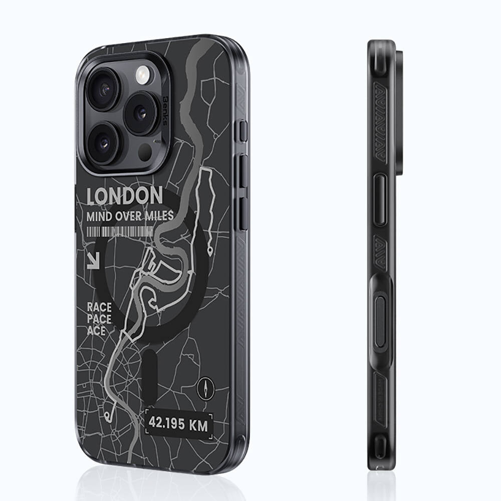 Benks City Serisi iPhone 16 Pro Max M-safe Şarj Özellikli Kılıf