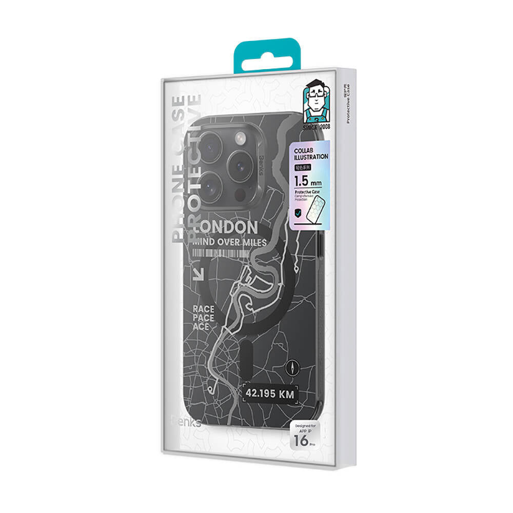 Benks City Serisi iPhone 16 Pro Max M-safe Şarj Özellikli Kılıf