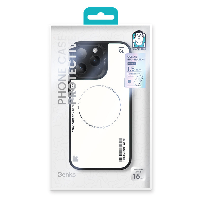 Benks Dynamic Basis iPhone 16 Pro Max M-safe Şarj Özellikli Telefon Kılıfı