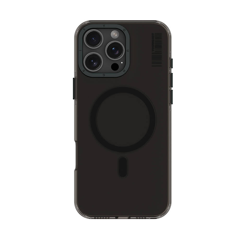 Youngkit Crystal Shield Serisi iPhone 16 Pro Max Magsafe Şarj Özellikli Şeffaf Telefon Kılıfı - 8