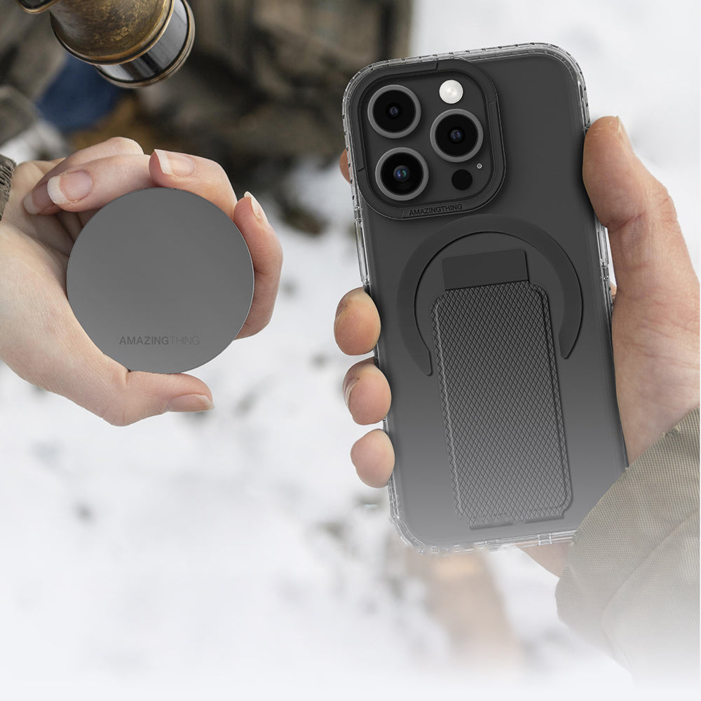 Amazingthing Titan Pro Plus iPhone 16 Pro Max Magsafe Standlı Telefon Kılıfı - 22