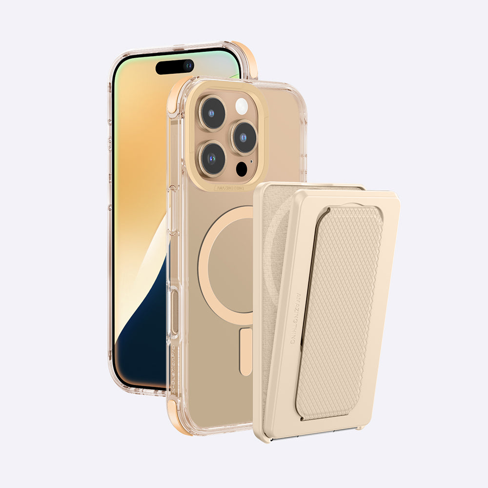 Amazingthing Omni Adventure Serisi iPhone 16 Pro Max Magsafe Standlı Set Telefon Kılıfı - 6