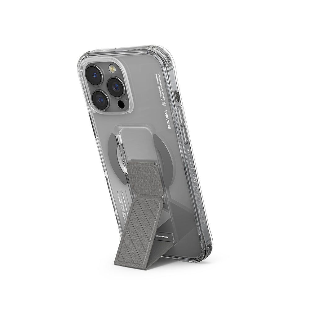 Skinarma Axon iPhone 16 Pro Max M-safe Şarj Özellikli Teknoloji Desenli Standlı Kılıf