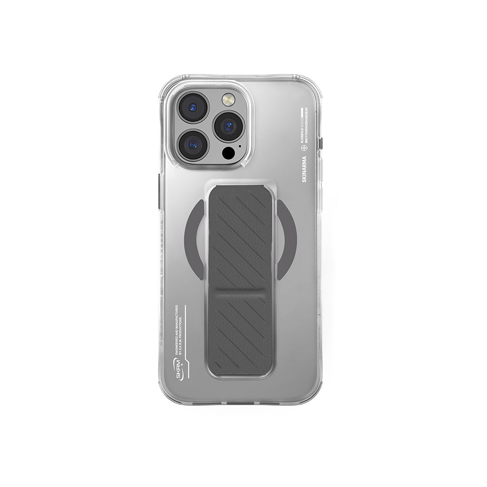 Skinarma Axon iPhone 16 Pro Max M-safe Şarj Özellikli Teknoloji Desenli Standlı Kılıf