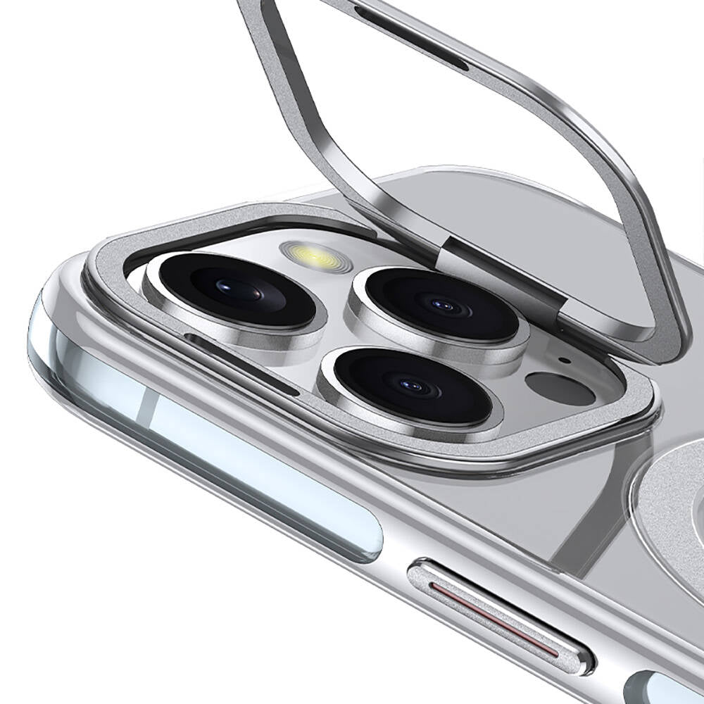 Wlons iPhone 16 Pro Max M-safe Şarj Özellikli Standlı Efsane Kılıf