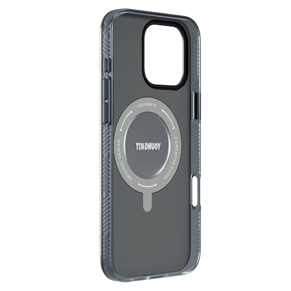 Youngkit 360° Standlı Technology Serisi iPhone 16 Pro Max Magsafe Şarj Özellikli Telefon Kılıfı - 8