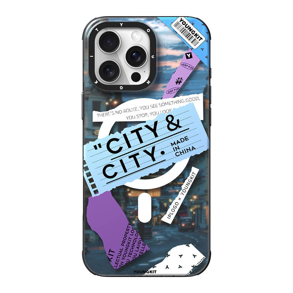 Youngkit A-City Serisi iPhone 16 Pro Max Magsafe Şarj Özellikli Telefon Kılıfı - 5