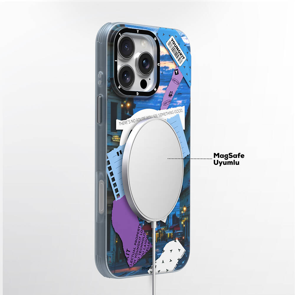 Youngkit A-City Serisi iPhone 16 Pro Max Magsafe Şarj Özellikli Telefon Kılıfı - 4