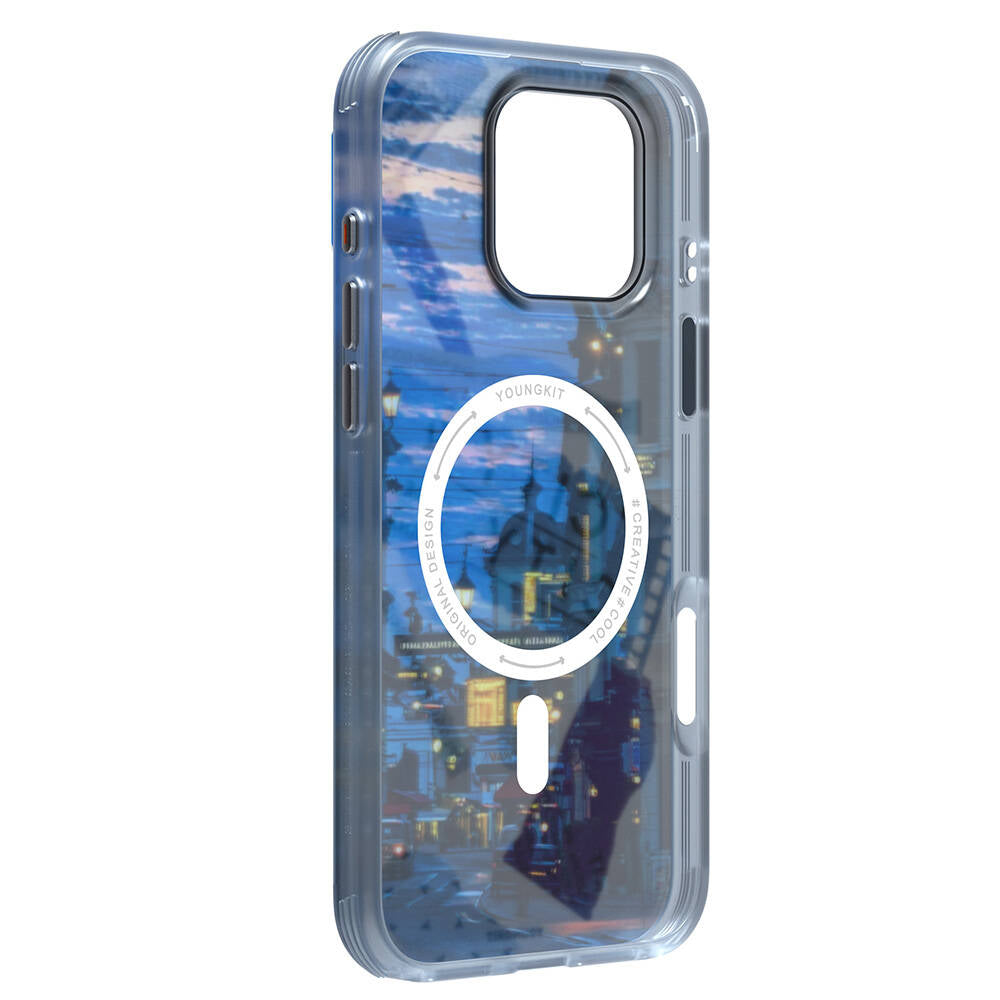 Youngkit A-City Serisi iPhone 16 Pro Max Magsafe Şarj Özellikli Telefon Kılıfı - 6