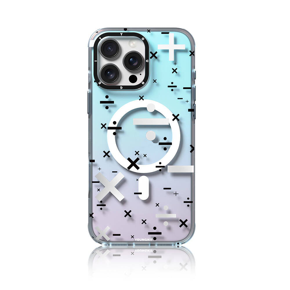 Youngkit Mathematical Serisi iPhone 16 Pro Max M-safe Şarj Özellikli Kılıf