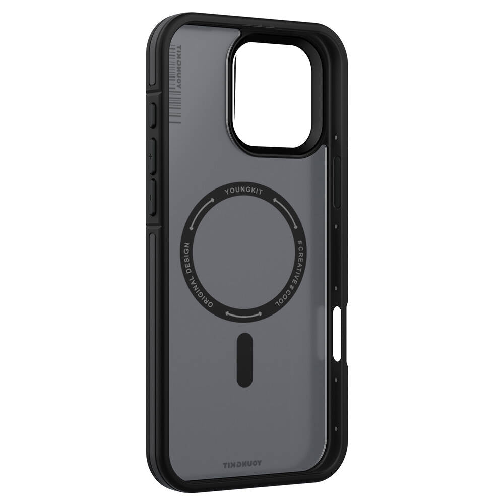 Youngkit Rock Sand Serisi iPhone 16 Pro Max Kılıf Magsafe Şarj Özellikli Telefon Kılıfı - 13