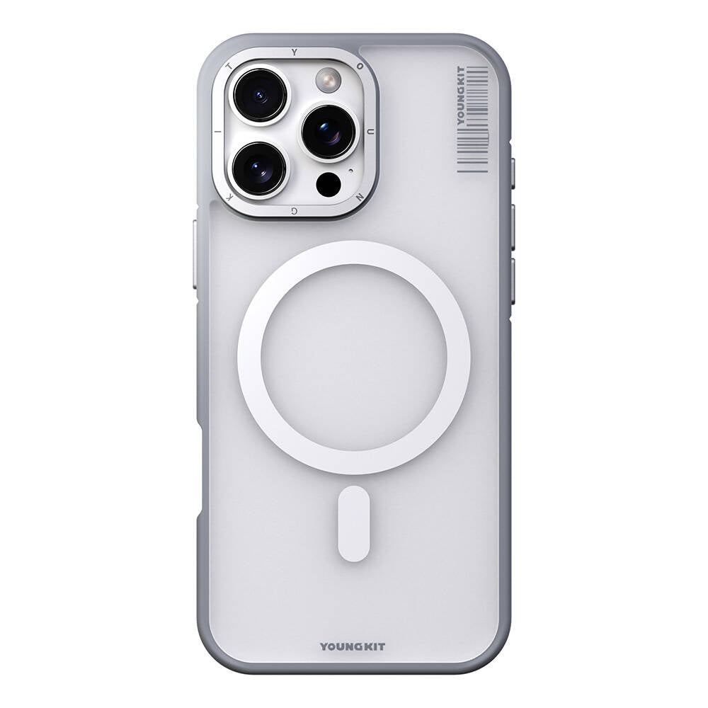 Youngkit Rock Sand Serisi iPhone 16 Pro Max Kılıf Magsafe Şarj Özellikli Telefon Kılıfı - 6