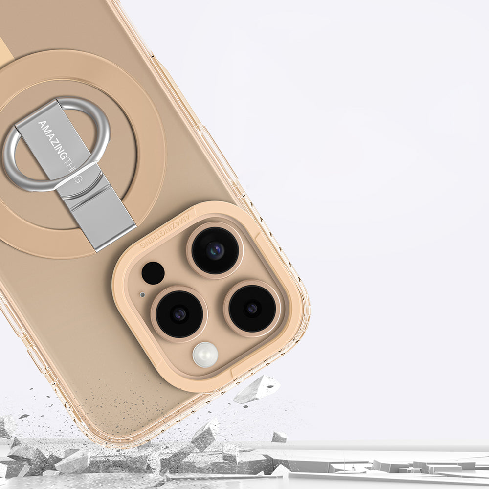 Amazingthing Titan Pro Serisi iPhone 16 Pro Max Magsafe Yüzük Standlı Telefon Kılıfı - 10