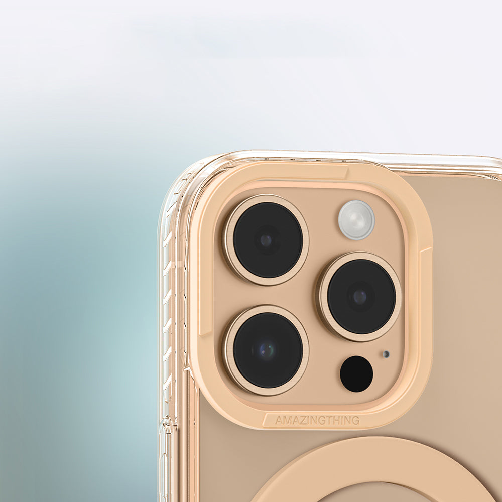 Amazingthing Titan Pro Serisi iPhone 16 Pro Max Magsafe Yüzük Standlı Telefon Kılıfı - 13