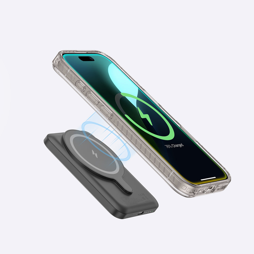 Amazingthing Titan Pro Serisi iPhone 16 Pro Max Magsafe Yüzük Standlı Telefon Kılıfı - 23