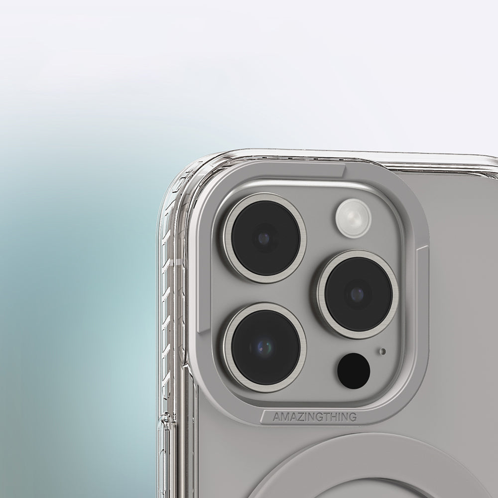 Amazingthing Titan Pro Serisi iPhone 16 Pro Max Magsafe Yüzük Standlı Telefon Kılıfı - 25