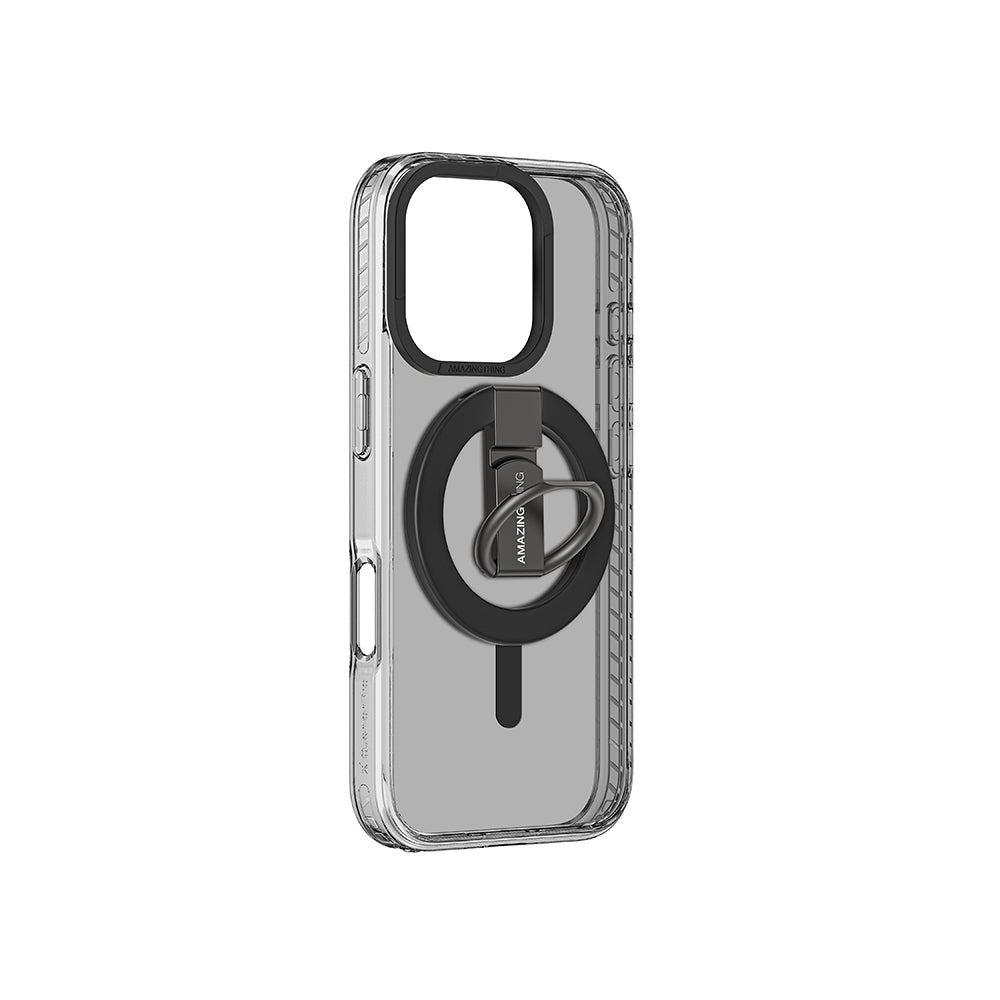 Amazingthing Titan Pro Serisi iPhone 16 Pro Max Magsafe Yüzük Standlı Telefon Kılıfı - 28