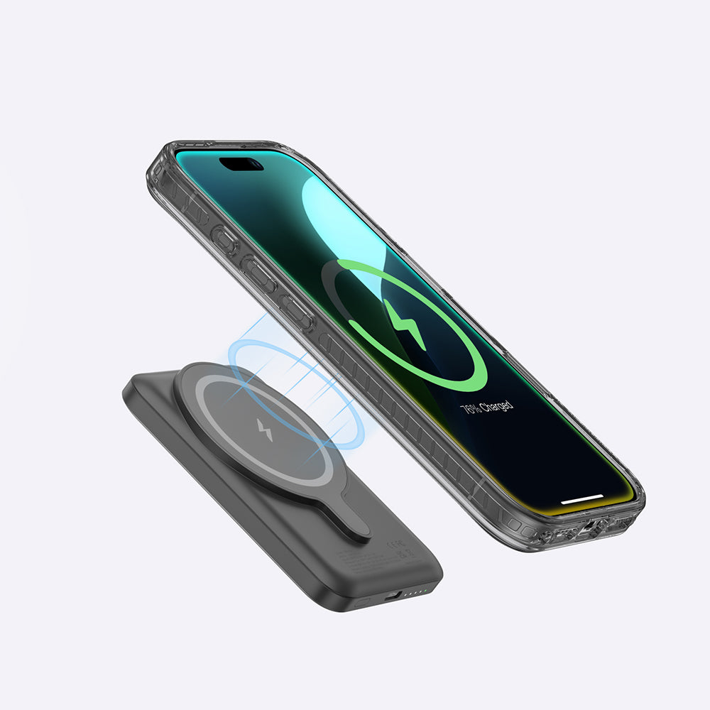 Amazingthing Titan Pro Serisi iPhone 16 Pro Max Magsafe Yüzük Standlı Telefon Kılıfı - 35