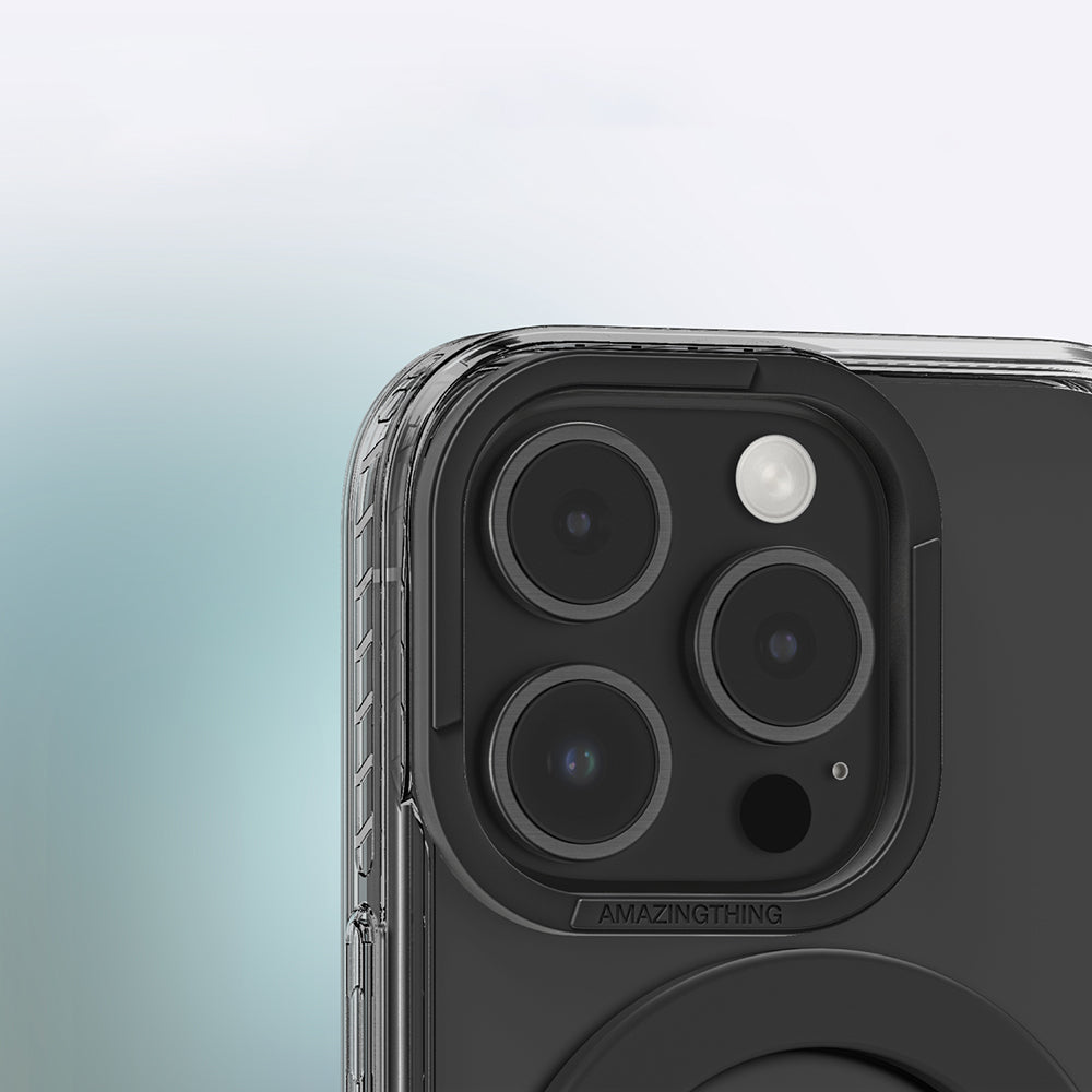 Amazingthing Titan Pro Serisi iPhone 16 Pro Max Magsafe Yüzük Standlı Telefon Kılıfı - 37