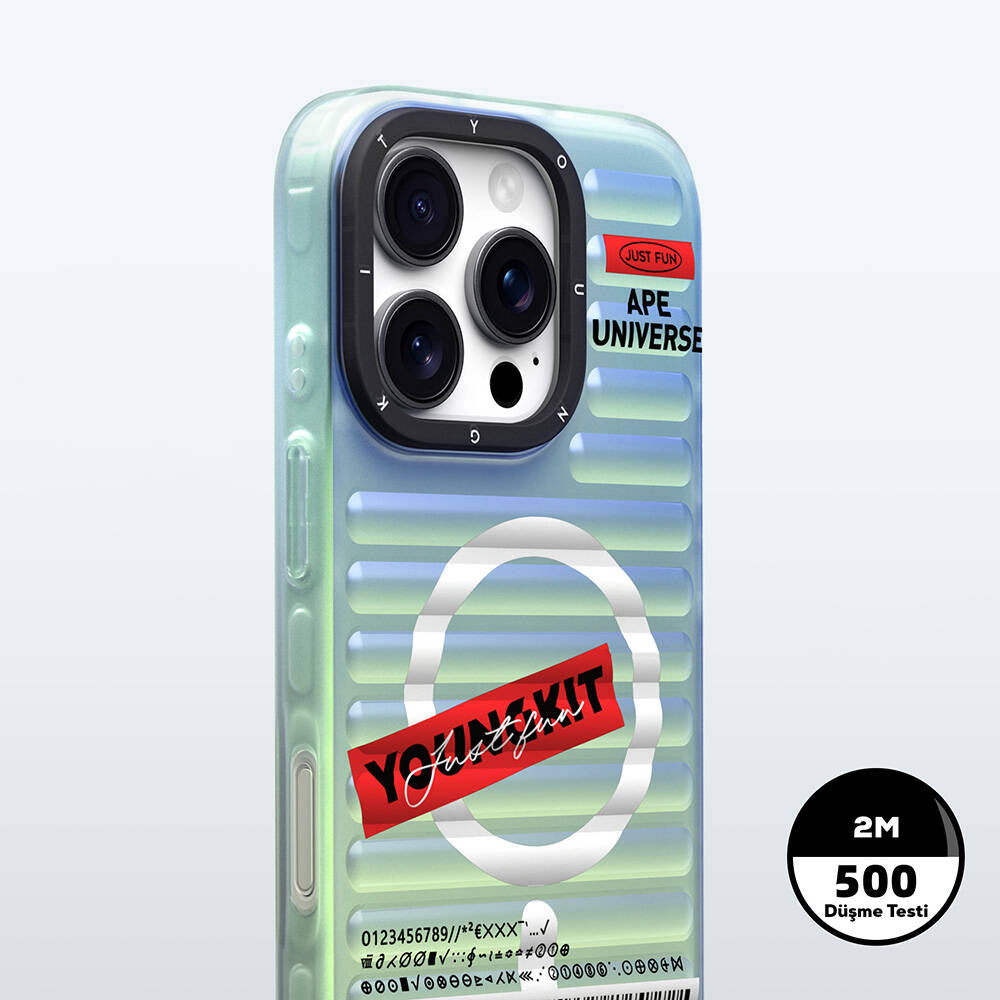 Youngkit Chameleon Serisi iPhone 16 Pro Max Magsafe Şarj Özellikli Kapak - 8