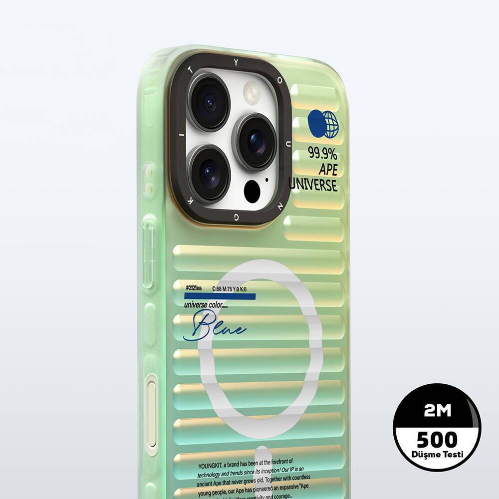 Youngkit Chameleon Serisi iPhone 16 Pro Max Magsafe Şarj Özellikli Kapak - 4