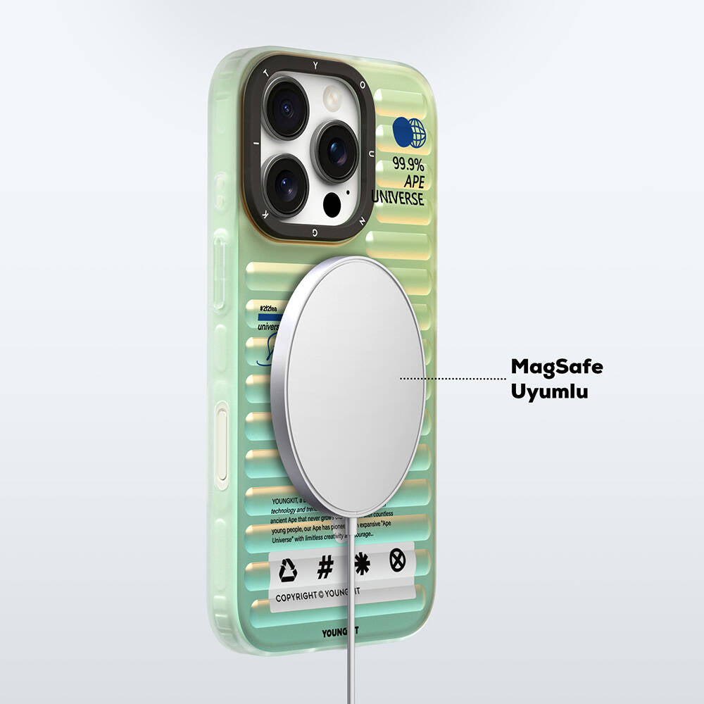 Youngkit Chameleon Serisi iPhone 16 Pro Max Magsafe Şarj Özellikli Kapak - 9