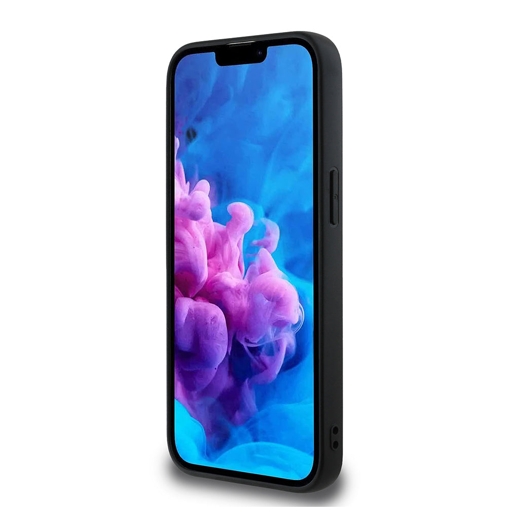 Guess iPhone 16E Orjinal Lisanslı 4G Büyük Metal Logolu Glitter Telefon Kılıfı