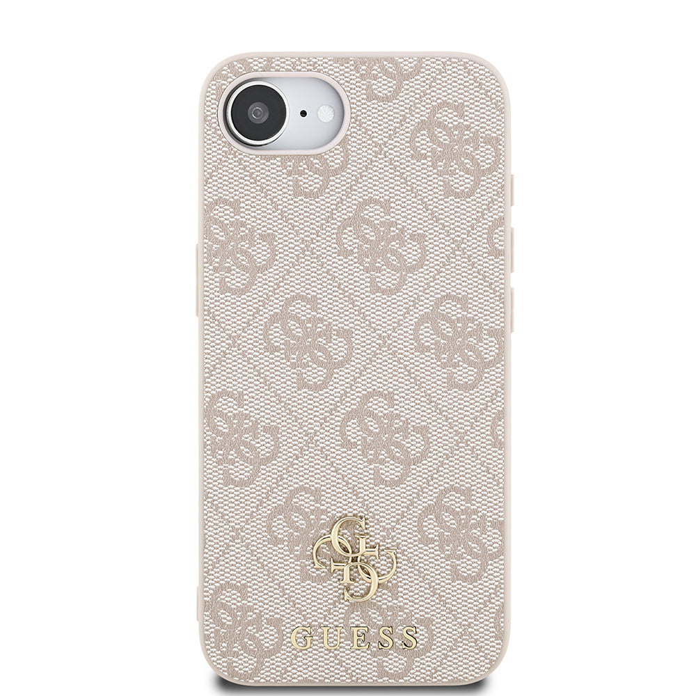 Guess iPhone 16E Orjinal Lisanslı Magsafe Small 4G Classic Telefon Kılıfı