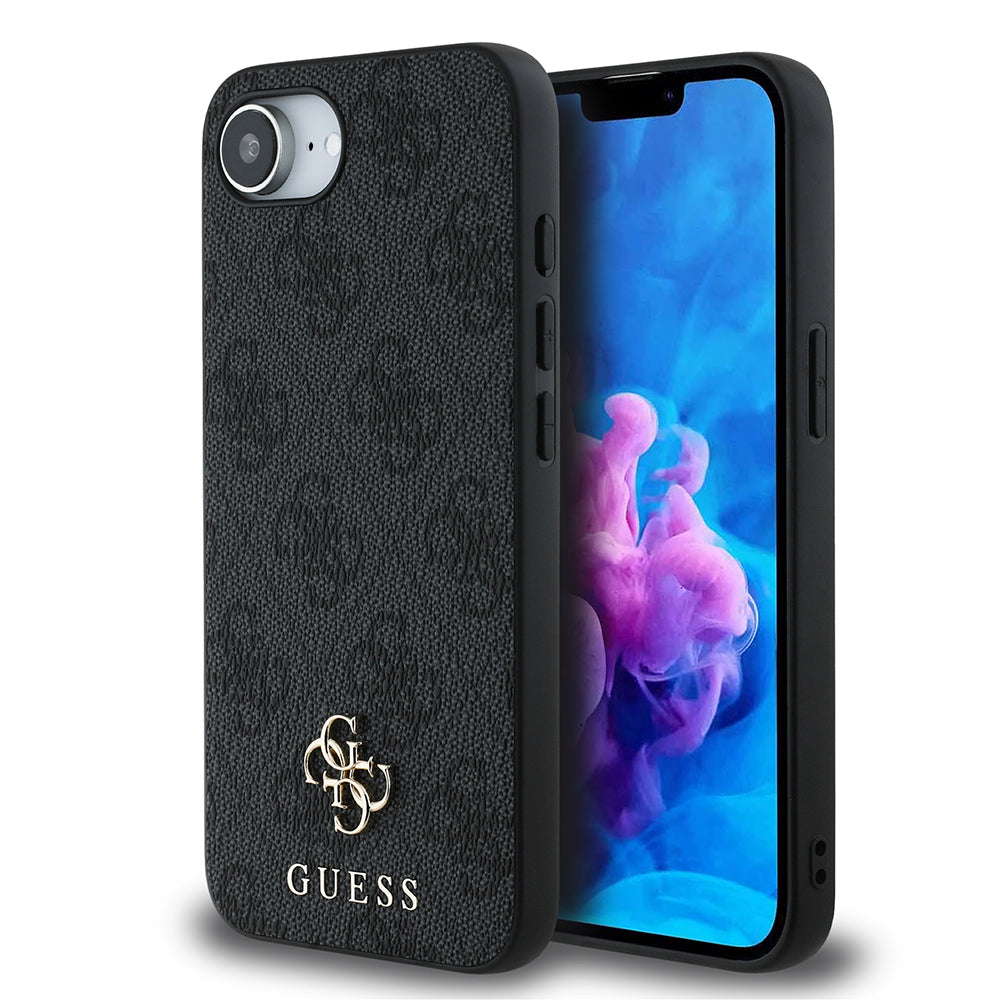 Guess iPhone 16E Orjinal Lisanslı Magsafe Small 4G Classic Telefon Kılıfı