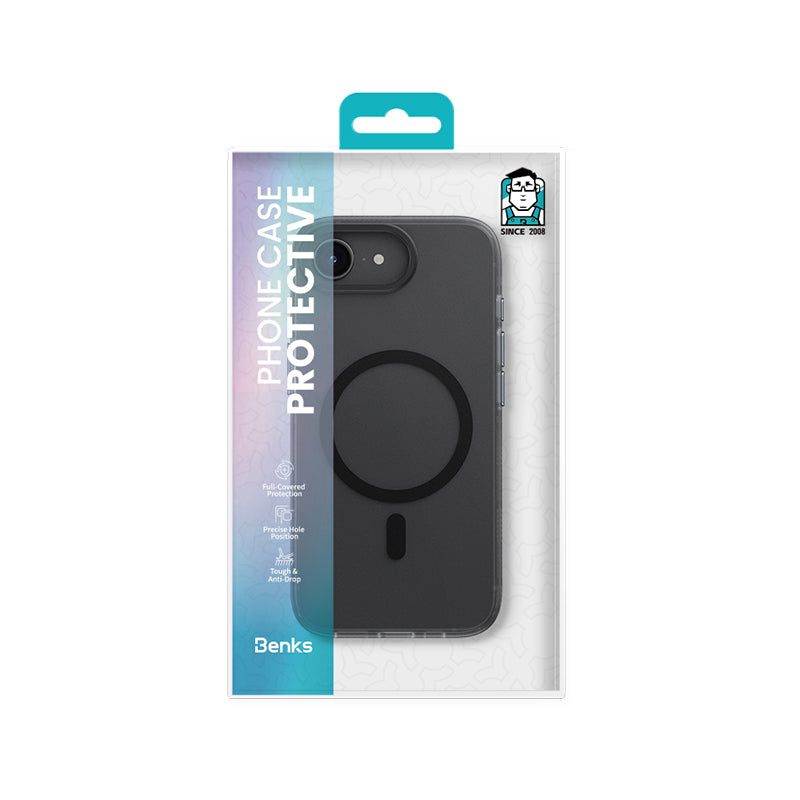 Benks Lucid Armor iPhone 16E Magsafe Şarj Özellikli Telefon Kılıfı