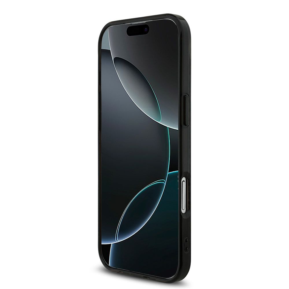 AMG iPhone 17 Air Orjinal Lisanslı M-safe Şarj Özellikli Çift Katmanlı Kırmızı Çapraz Çizgili Kılıf