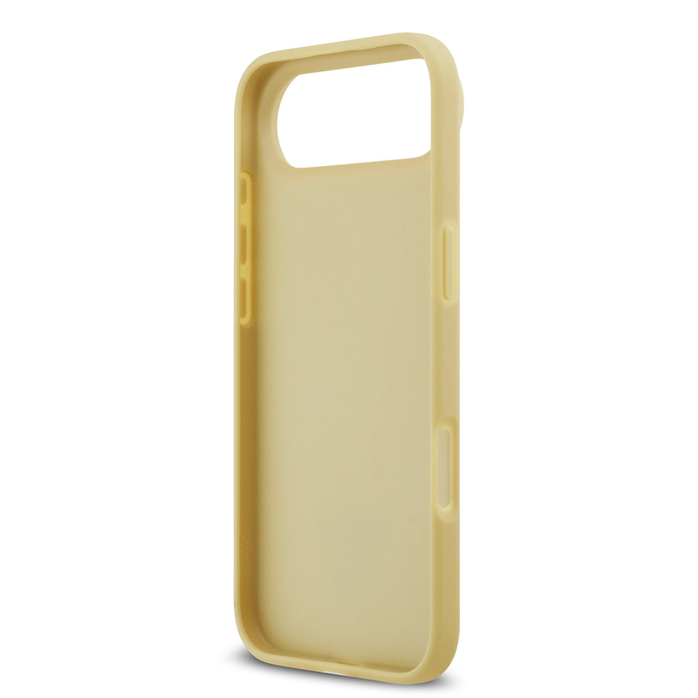 Guess iPhone 17 Air Orjinal Lisanslı Taşlı Arka Yüzey Üçgen Logolu Telefon Kılıfı