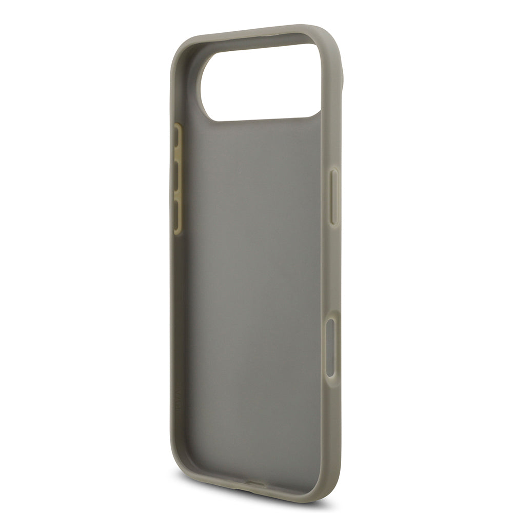 Guess iPhone 17 Air Orjinal Lisanslı Taşlı Arka Yüzey Üçgen Logolu Telefon Kılıfı
