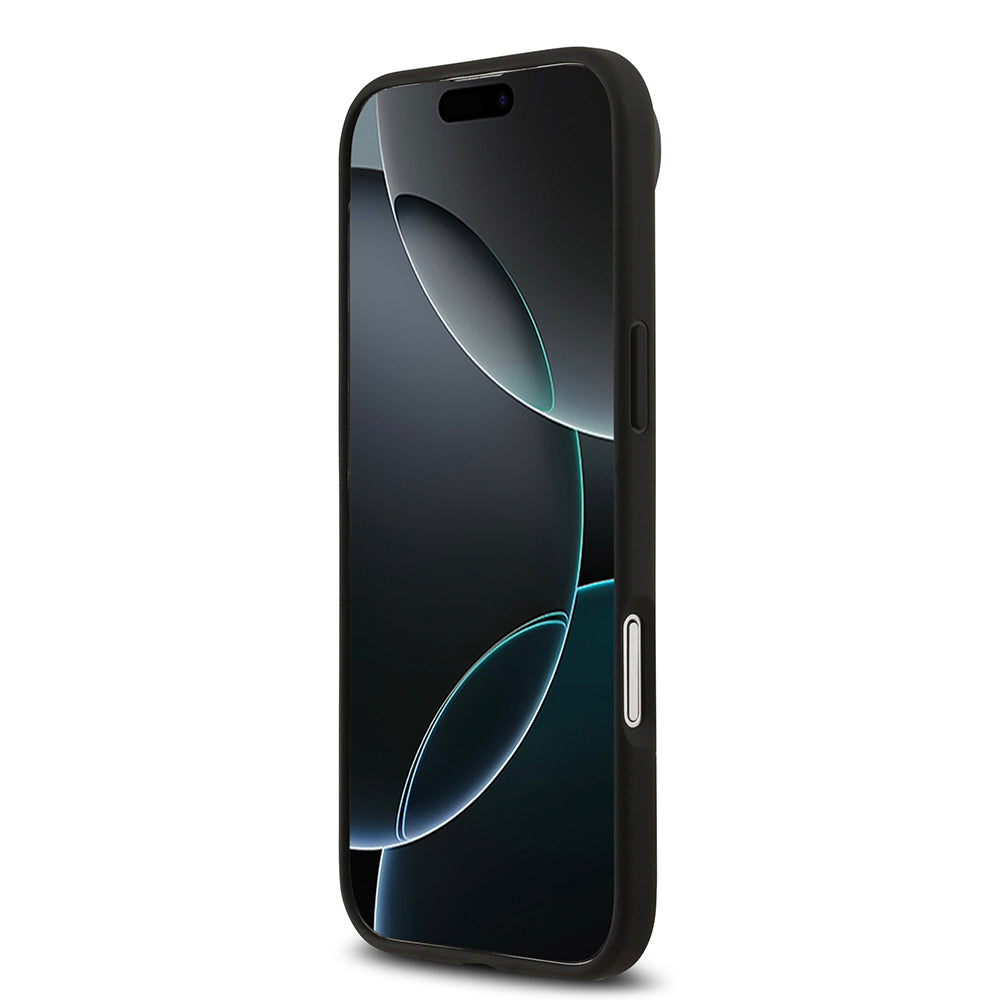 Lacoste iPhone 17 Air Orjinal Lisanslı M-safe Şarj Özellikli PU Deri Tasarımlı Karışık Monogram Desenli Kılıf