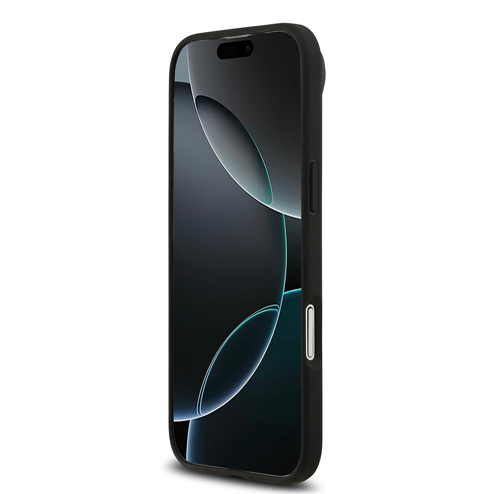 Lacoste iPhone 17 Air Orjinal Lisanslı M-safe Şarj Özellikli PU Deri Tasarımlı Metal Logolu Kılıf