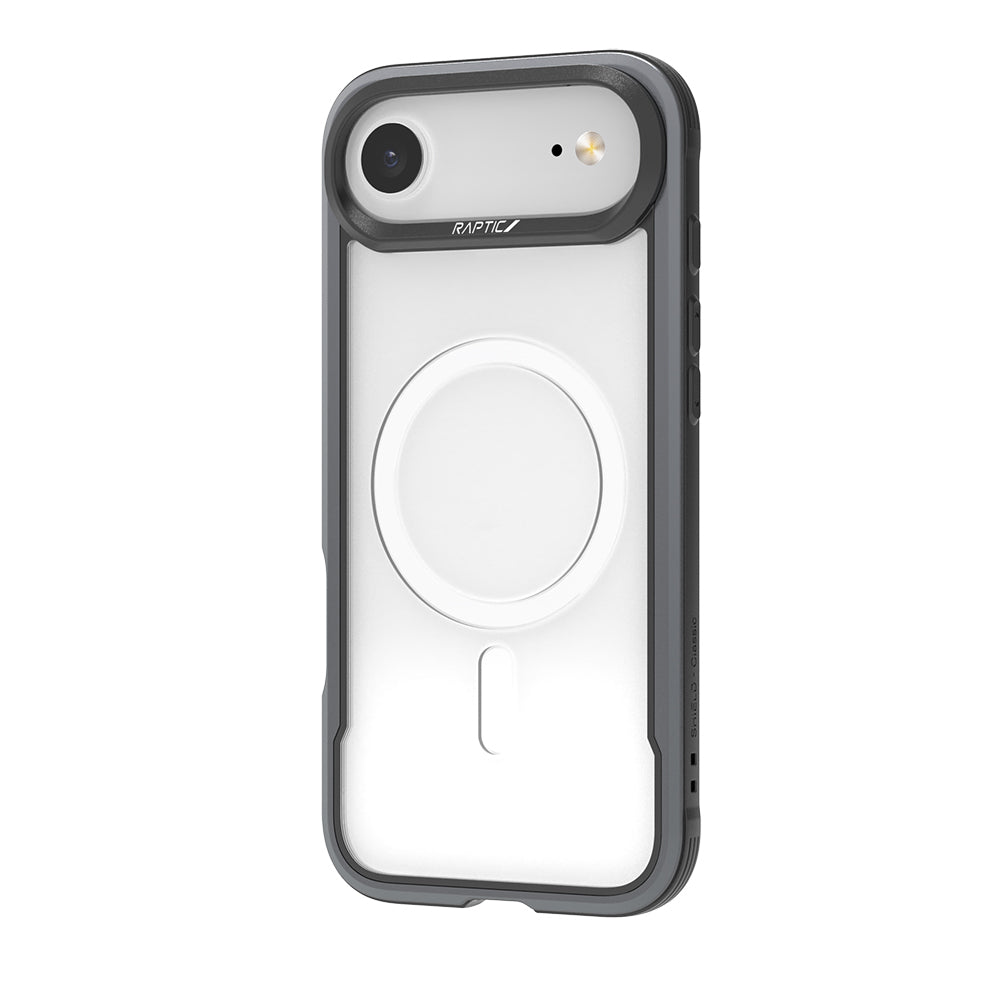 Raptic Shield Serisi iPhone 17 Air Magsafe Airbagli Şeffaf Arka Yüzey Kılıf
