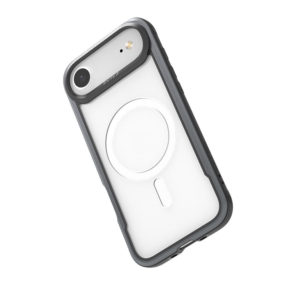 Raptic Shield Serisi iPhone 17 Air Magsafe Airbagli Şeffaf Arka Yüzey Kılıf