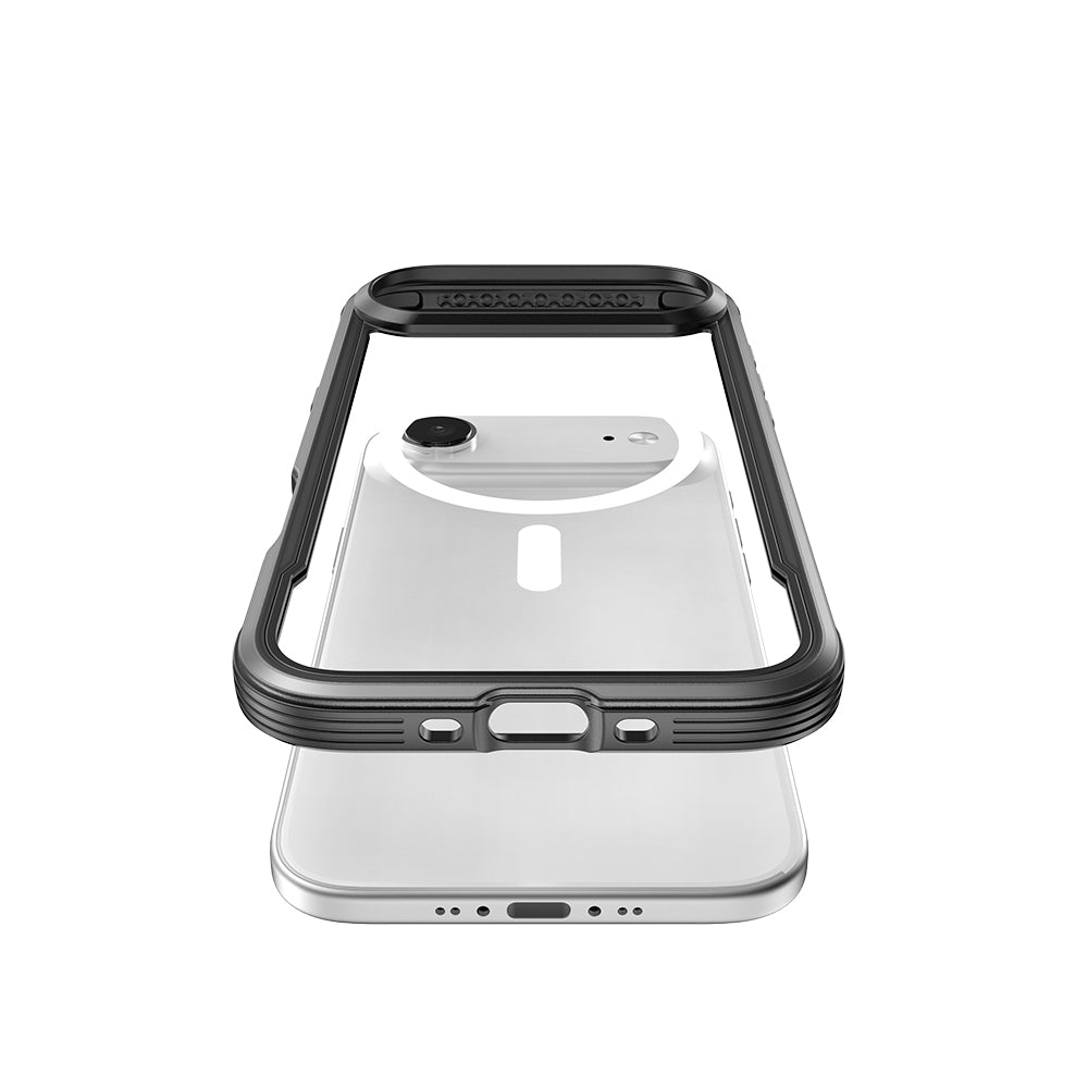 Raptic Shield Serisi iPhone 17 Air Magsafe Airbagli Şeffaf Arka Yüzey Kılıf