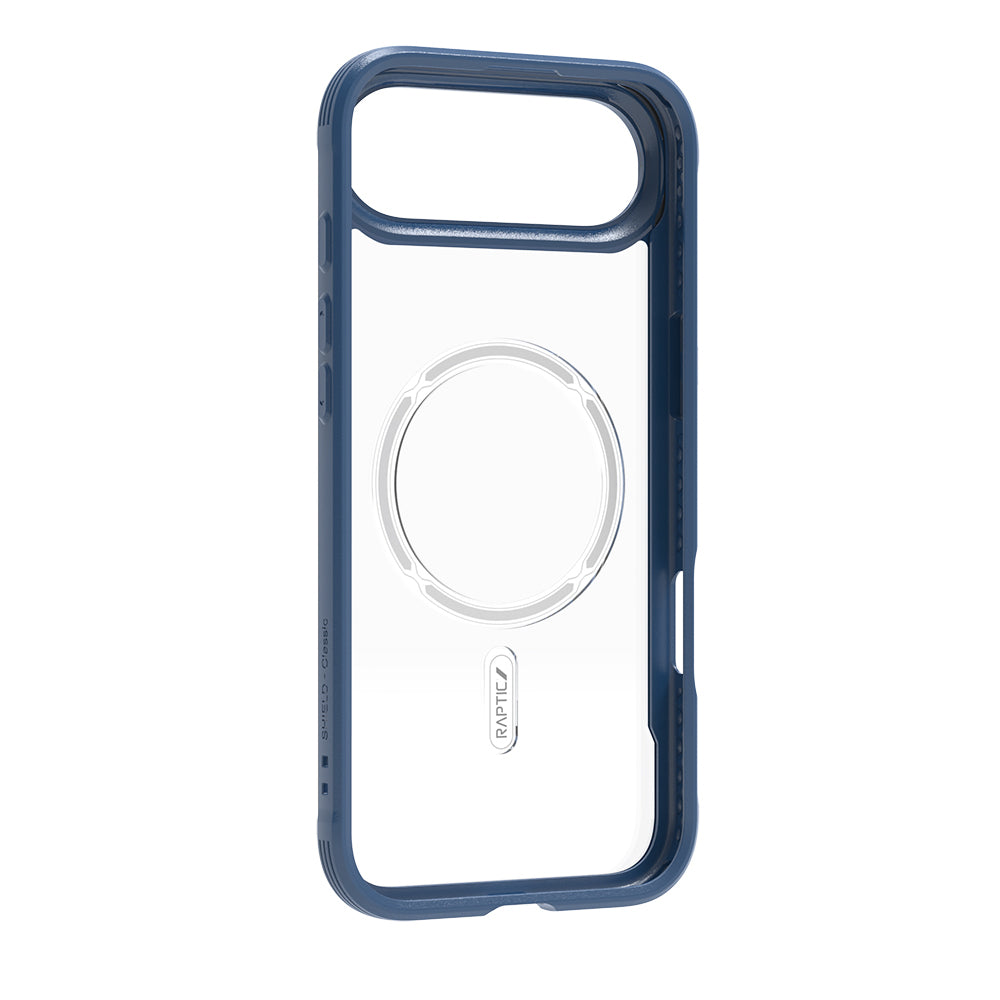 Raptic Shield Serisi iPhone 17 Air Magsafe Airbagli Şeffaf Arka Yüzey Kılıf