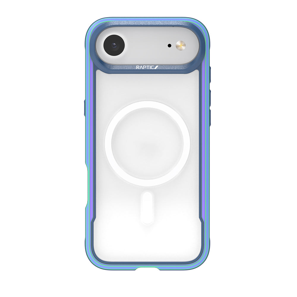 Raptic Shield Serisi iPhone 17 Air Magsafe Airbagli Şeffaf Arka Yüzey Kılıf