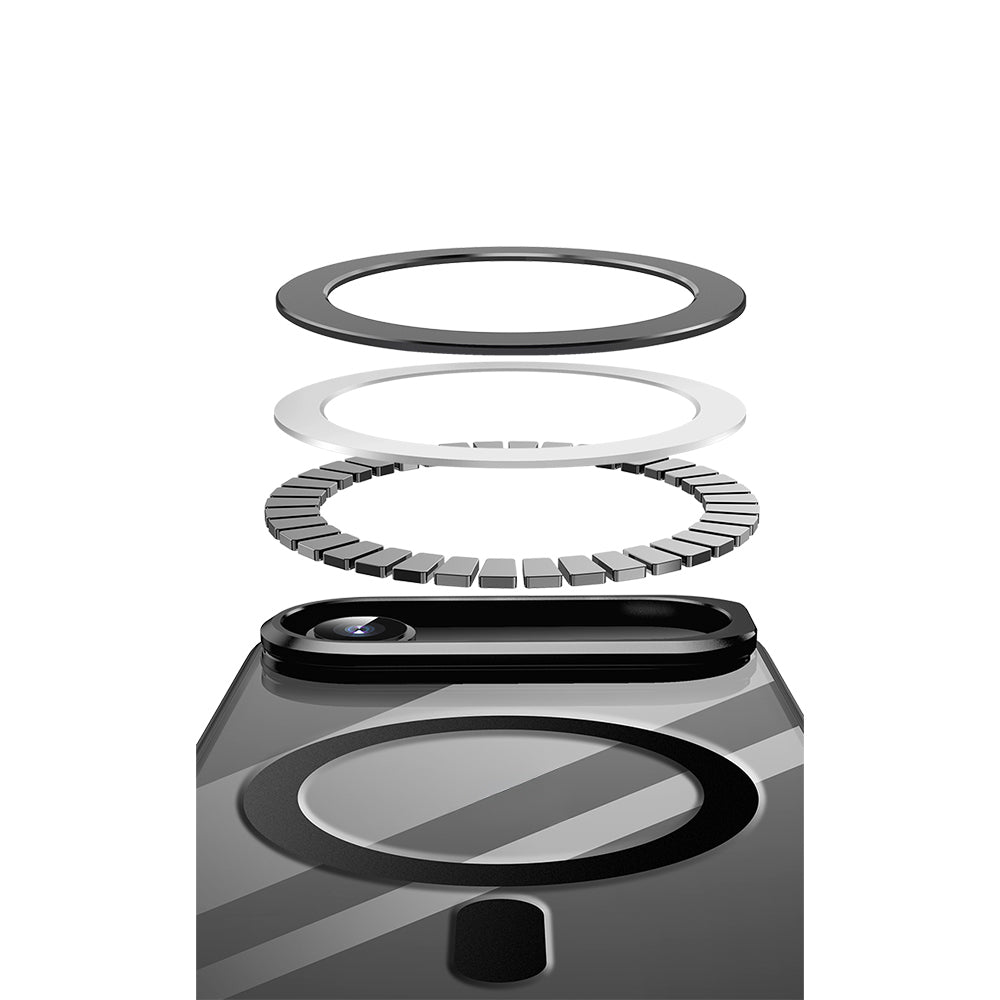 Wlons iPhone 17 Air M-safe Şarj Özellikli Standlı Efsane Kılıf