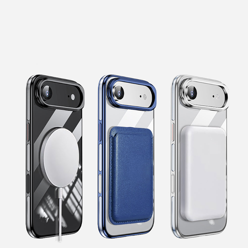 Wlons iPhone 17 Air M-safe Şarj Özellikli Standlı Efsane Kılıf