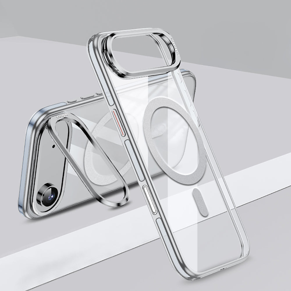 Wlons iPhone 17 Air M-safe Şarj Özellikli Standlı Efsane Kılıf