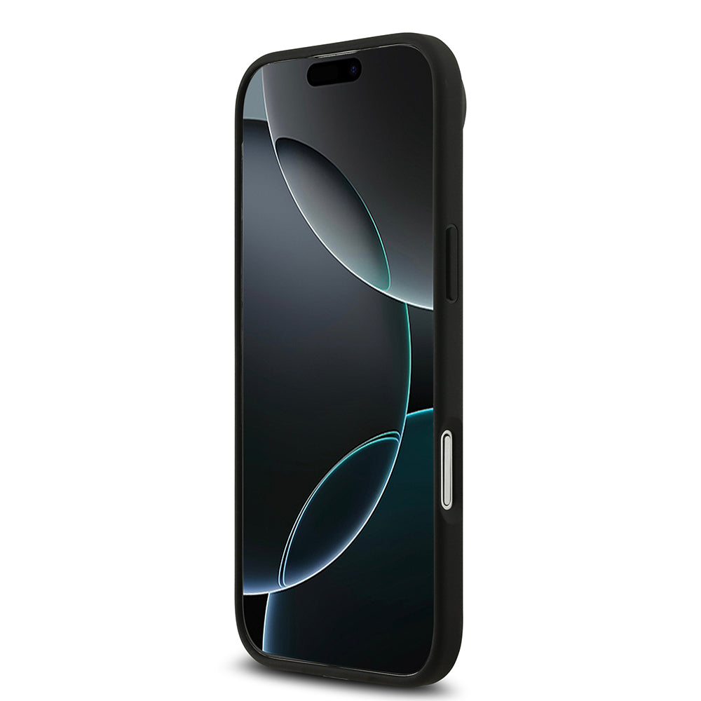 Mercedes Benz iPhone 17 Air Orjinal Lisanslı M-safe Şarj Özellikli Dokulu Desenli Deri Kılıf