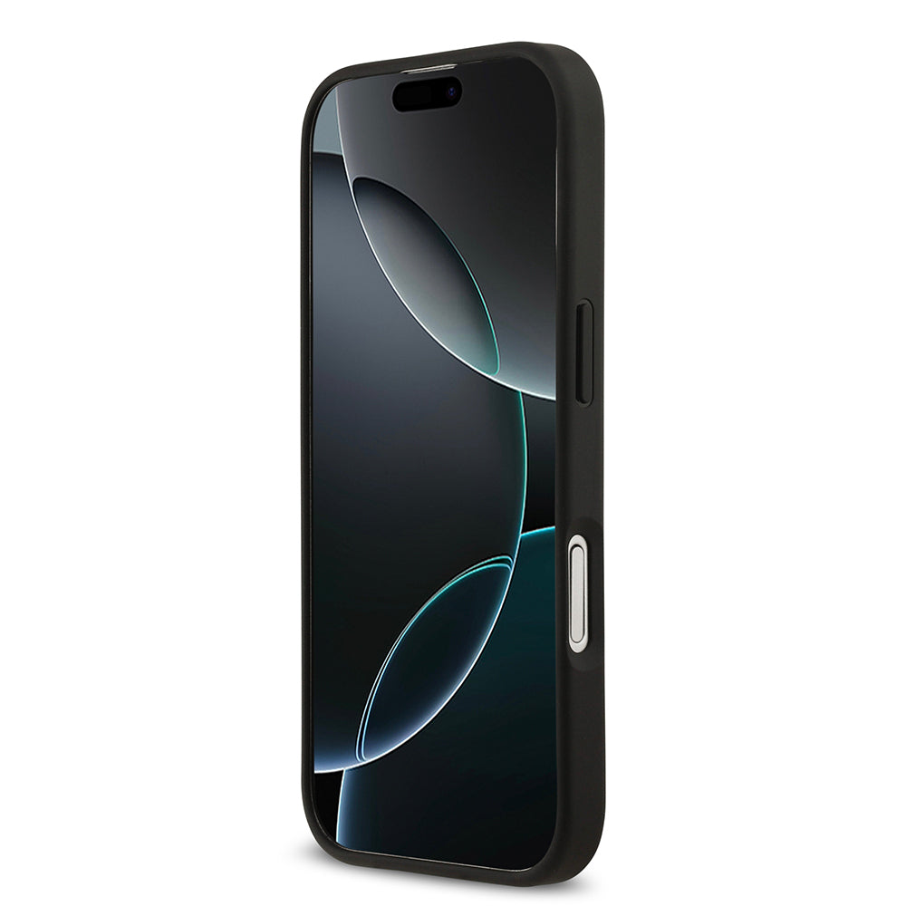 Lacoste iPhone 17 Orjinal Lisanslı M-safe Şarj Özellikli PU Deri Tasarımlı Karışık Monogram Desenli Kılıf