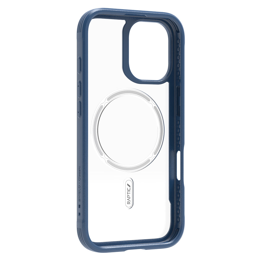 Raptic Shield Serisi iPhone 17 Magsafe Airbagli Şeffaf Arka Yüzey Kılıf
