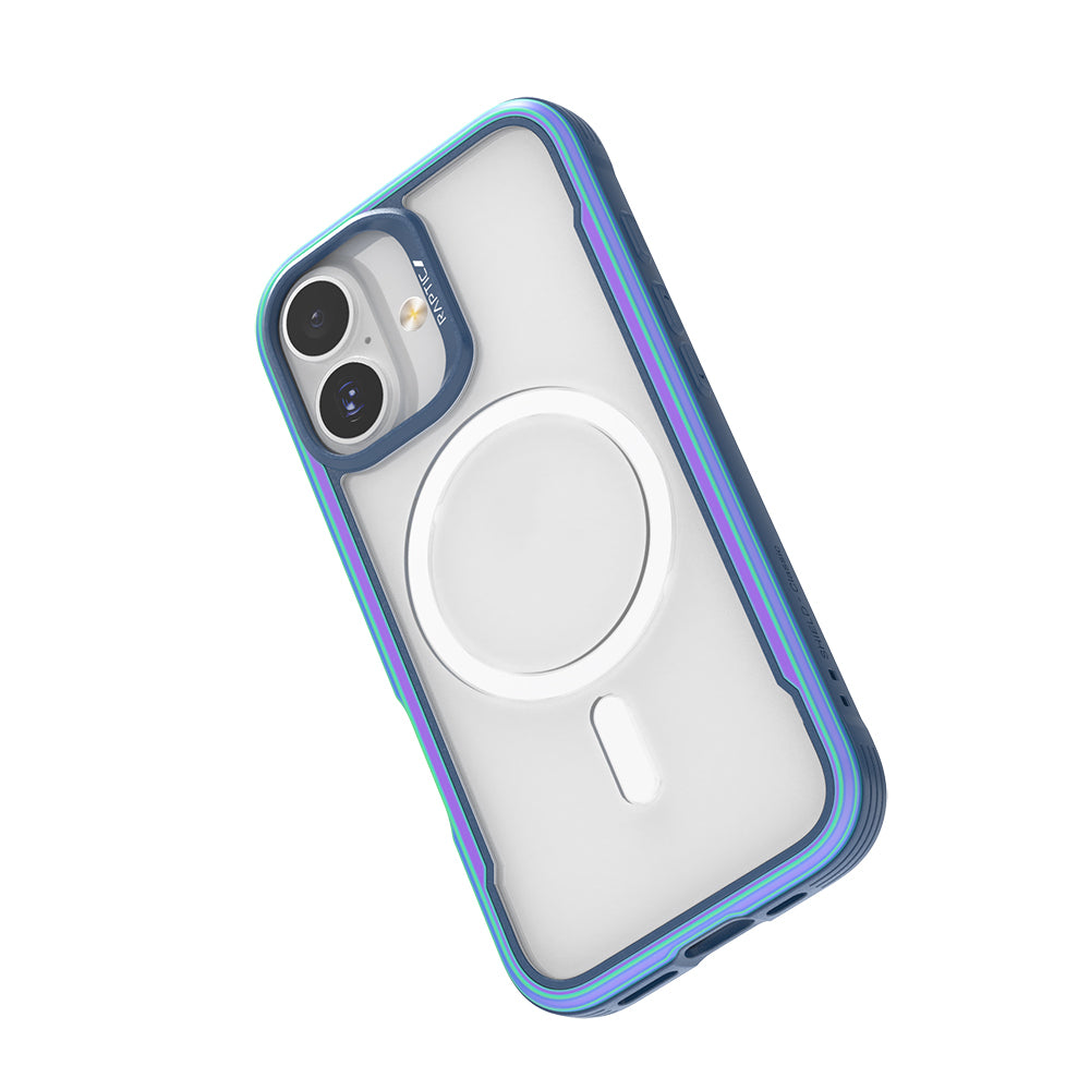 Raptic Shield Serisi iPhone 17 Magsafe Airbagli Şeffaf Arka Yüzey Kılıf