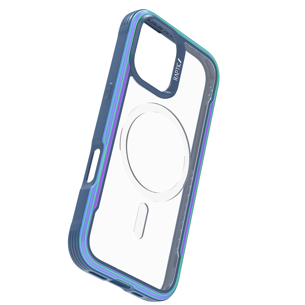 Raptic Shield Serisi iPhone 17 Magsafe Airbagli Şeffaf Arka Yüzey Kılıf